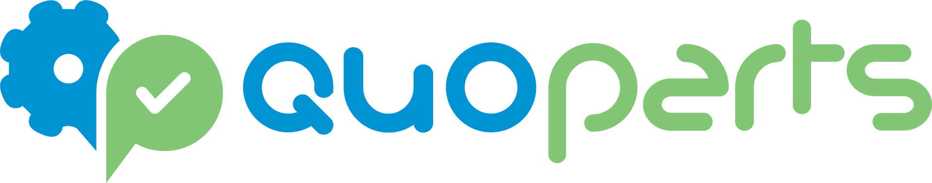 QuoParts Logo